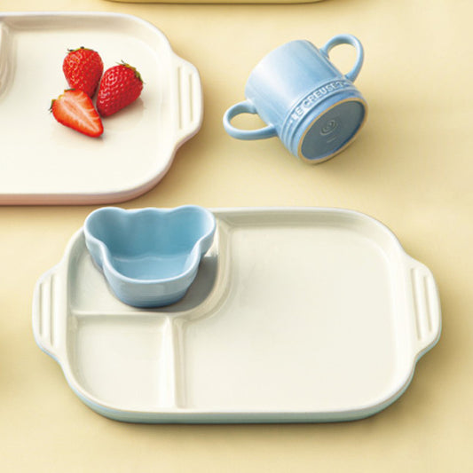 ル・クルーゼ プレート&ラムカン&マグ コースタルブルー