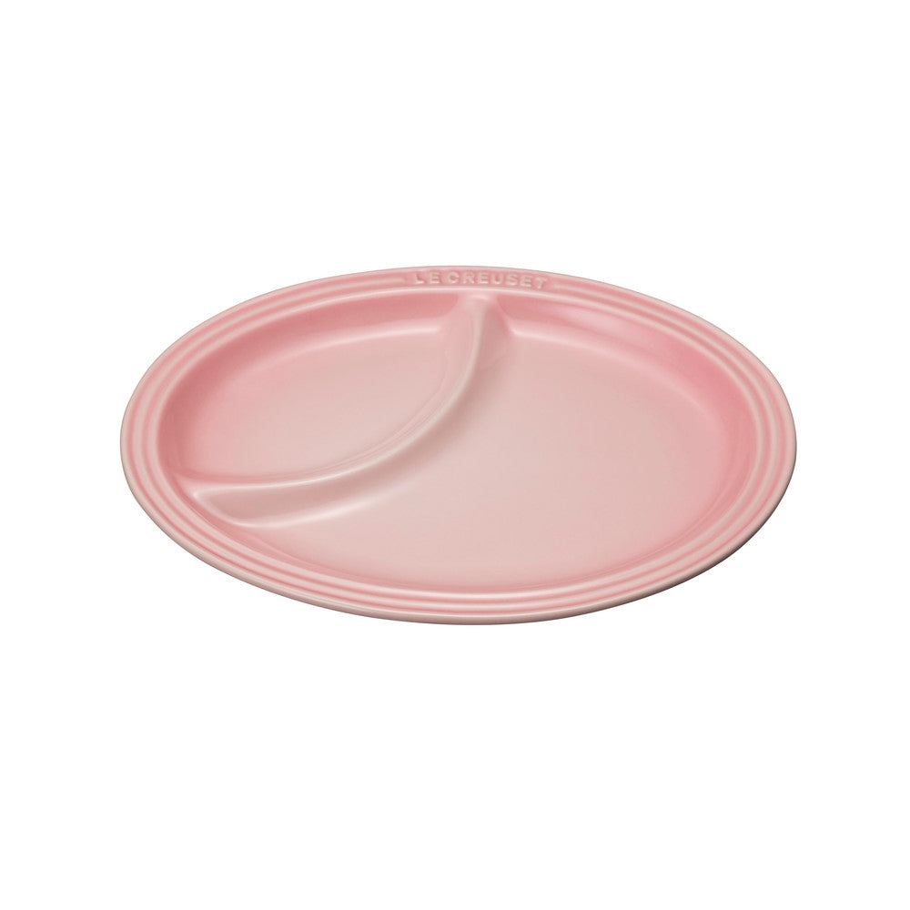 ル・クルーゼ マルチ・オーバル・プレート(S) ミルキーピンク