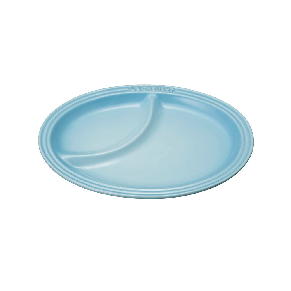 ル・クルーゼ マルチ・オーバル・プレート(S) コースタルブルー
