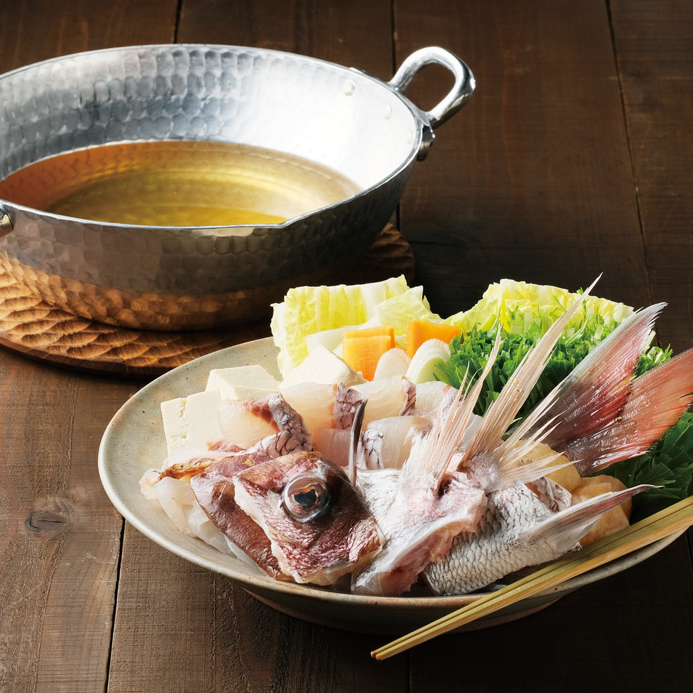 徳島・仲卸 「きらびき工房」 天然鳴門鯛のしゃぶしゃぶ(産直)