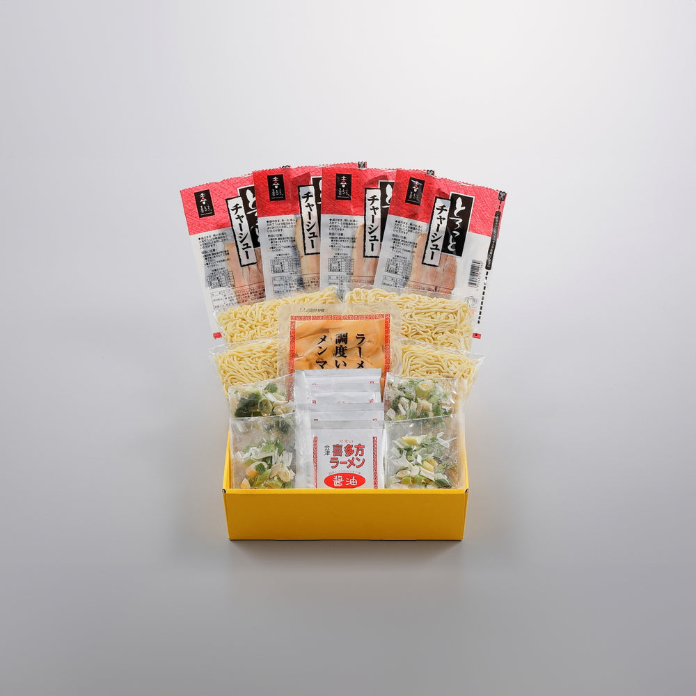 喜多方ラーメン こだわり具材セット 4食