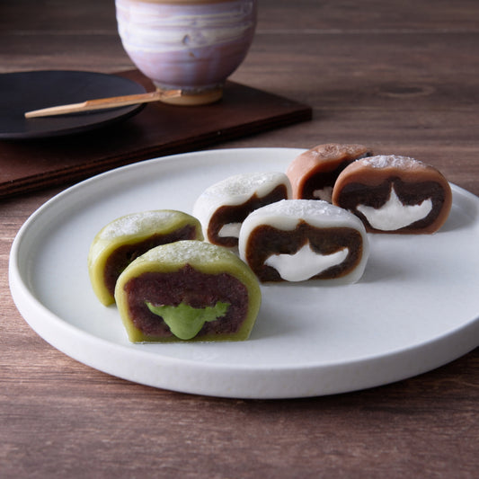 大福の「ひむか屋」 とろ~りクリーム大福 3種食べ比べ(12個)