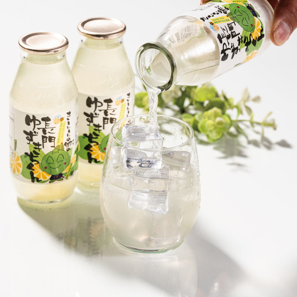 山口県特産の柑橘使用 「長門ゆずきちくん」 24本