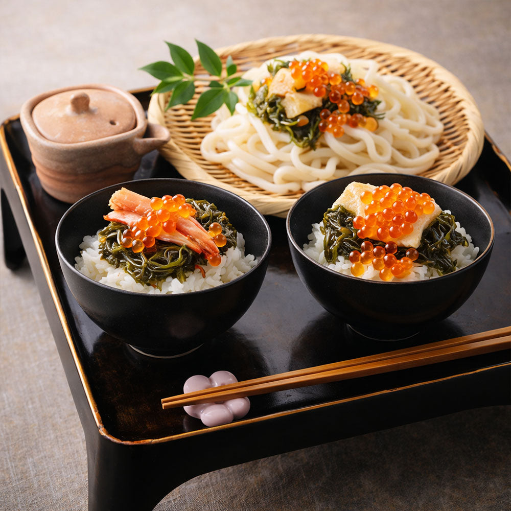 海鮮ぶっかけ丼セット – AOYAMA GIFT SALON