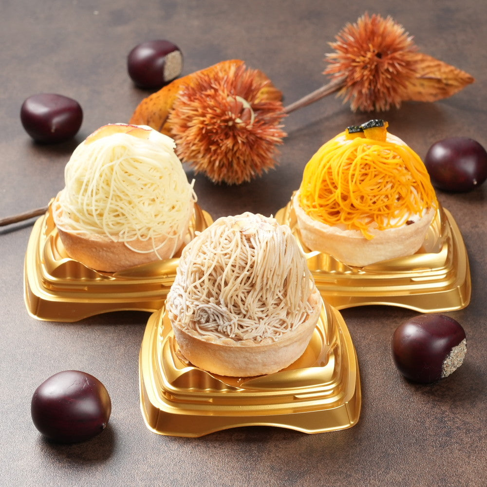 高級和栗モンブラン専門店「いも栗カボチャ」 百万石モンブラン（3個