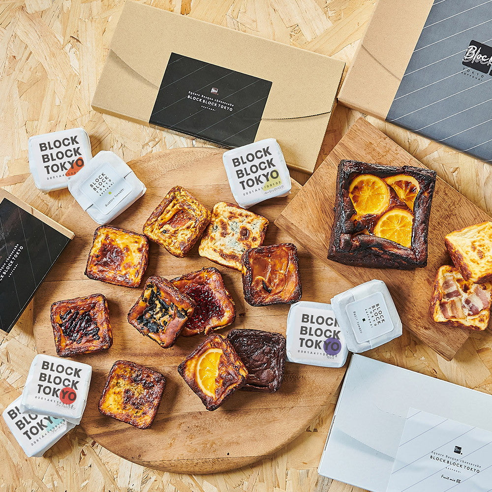 BLOCK BLOCK TOKYO バスクチーズケーキ(ショコラ)4個