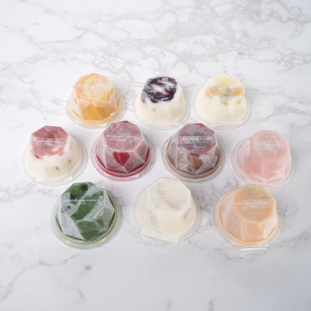 shirokane sweets TOKYOプレミアム手作りアイスクリーム マンゴーオレンジ 3個入り