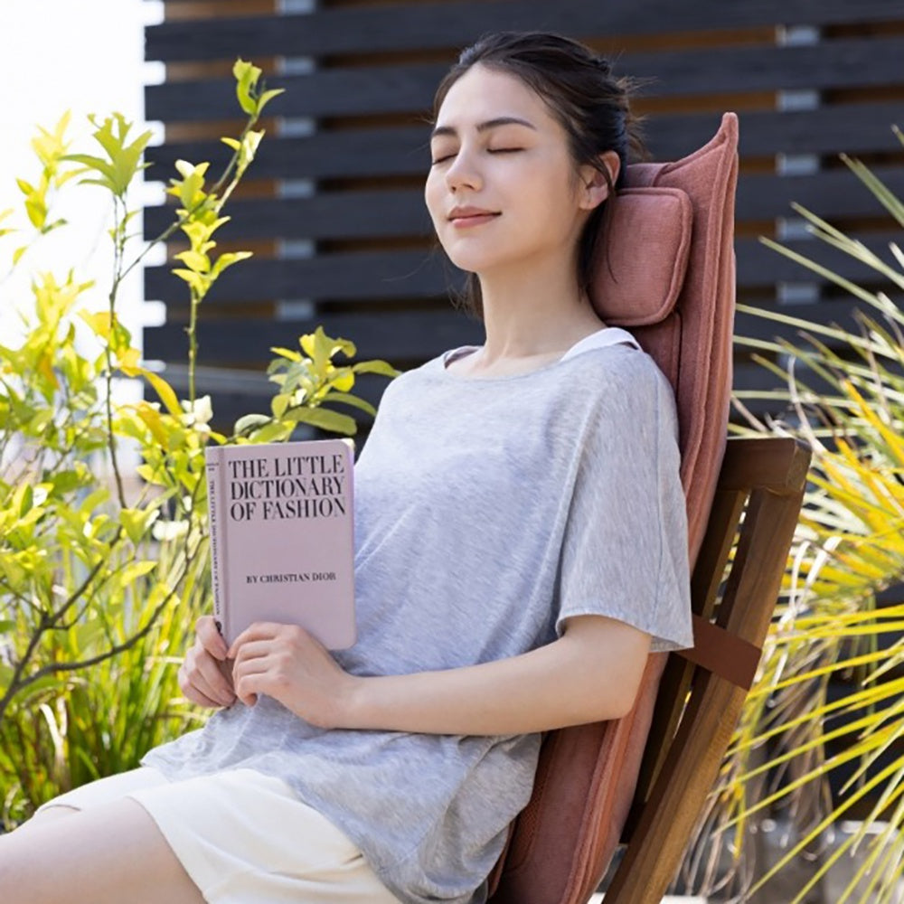 アテックスルルド ハイバックマッサージャーAX-HP210br(オレンジブラウン)