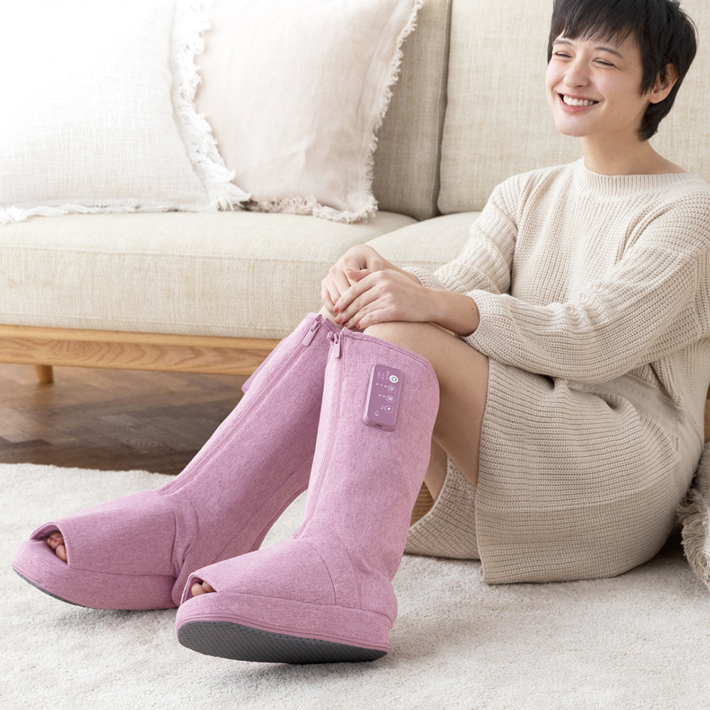 アテックスルルド レッグマッサージャー スッキリブーツ(ブラック)