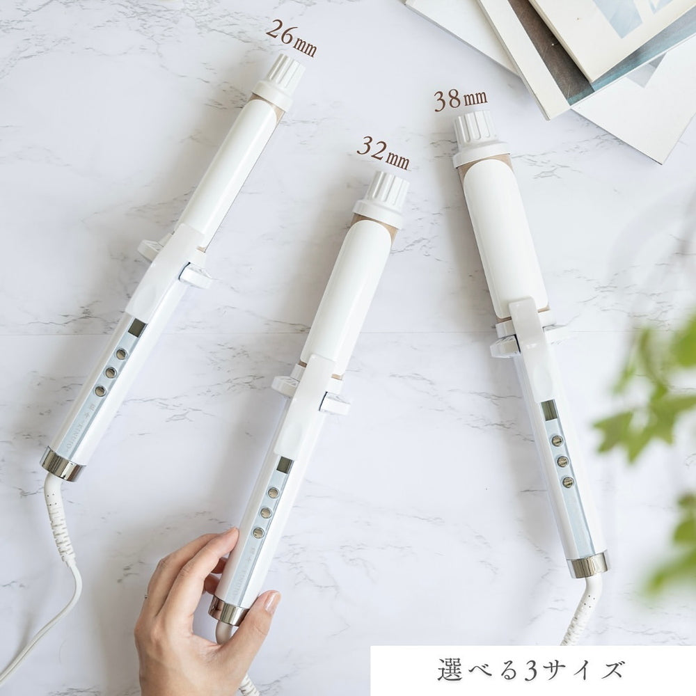 絹女~KINUJO~カールアイロン 38mm