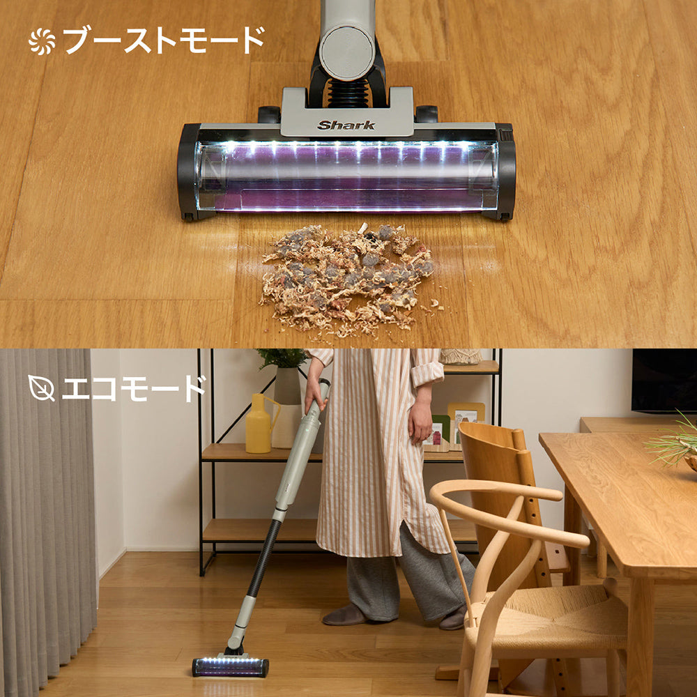 SHARK(シャーク) EVOPOWER SYSTEM NEO II+ コードレススティッククリーナー LC501Jアルミニウムグレー