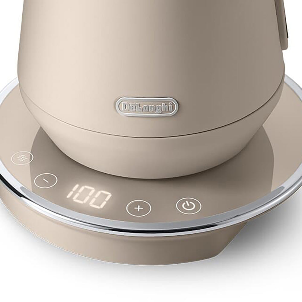 デロンギ エクレティカ 温度設定機能付き電気ケトル ブリスフルベージュ