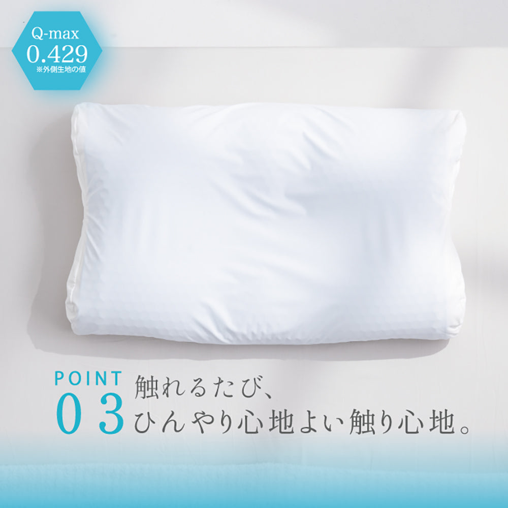 cocochi factory ひんやりフィットする熟睡枕 Lupo