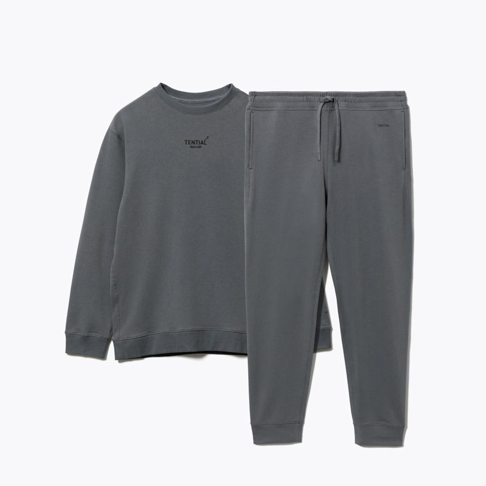 リカバリーウェア BAKUNE スウェット 上下 ダークグレー (Men'S_2XL