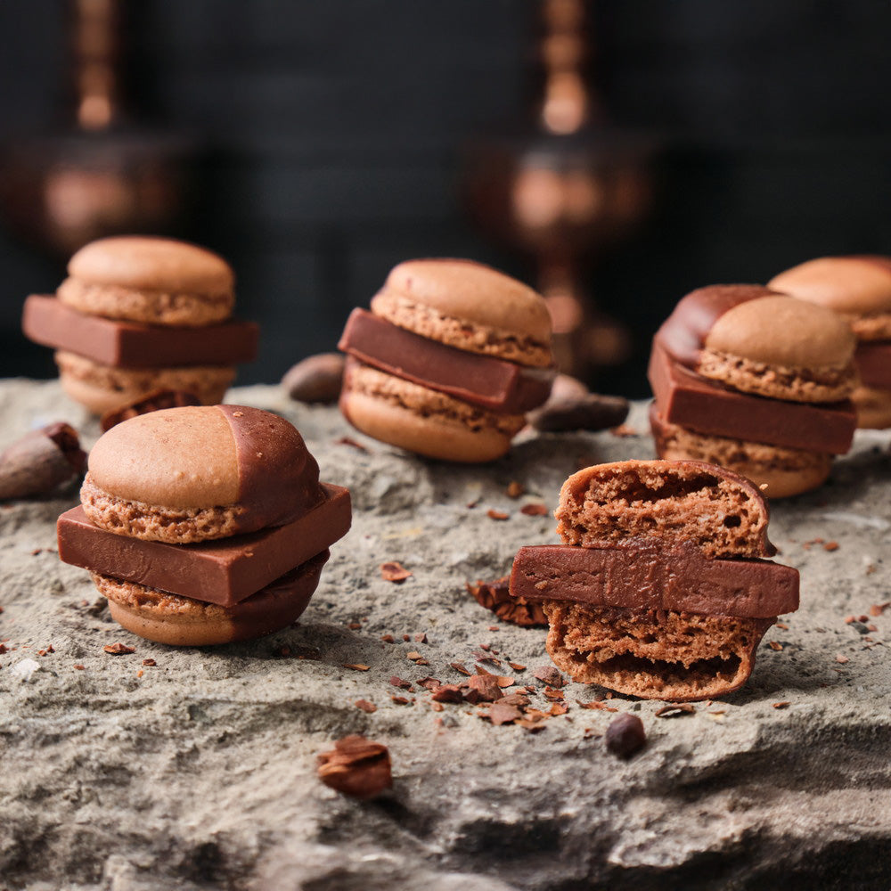 MAMEIL NAMA CHOCOLATE MACARON(生チョコレートマカロン)‑Chocolate‑6個