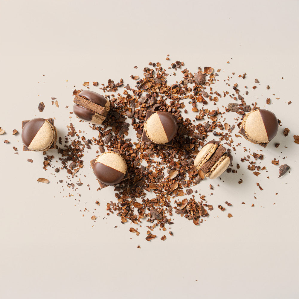 MAMEIL NAMA CHOCOLATE MACARON(生チョコレートマカロン)‑Chocolate‑6個