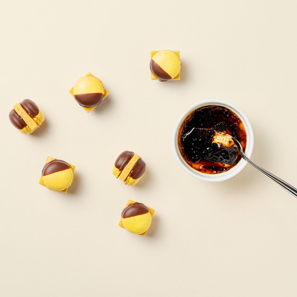 MAMEIL NAMA CHOCOLATE MACARON(生チョコレートマカロン)‑Choco&Creme brulee‑計6個