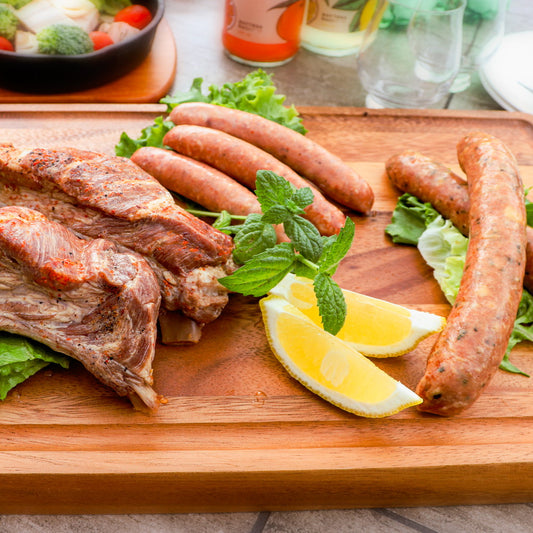 北海道・誕生90余年 長期氷温熟成製法 「エーデルワイスファーム」薪・炭火仕上げべーコン・ソーセージギフト D