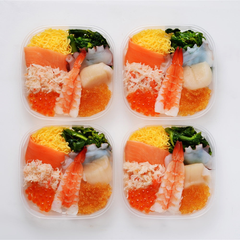 北海道 海鮮七宝 どんぶりの具