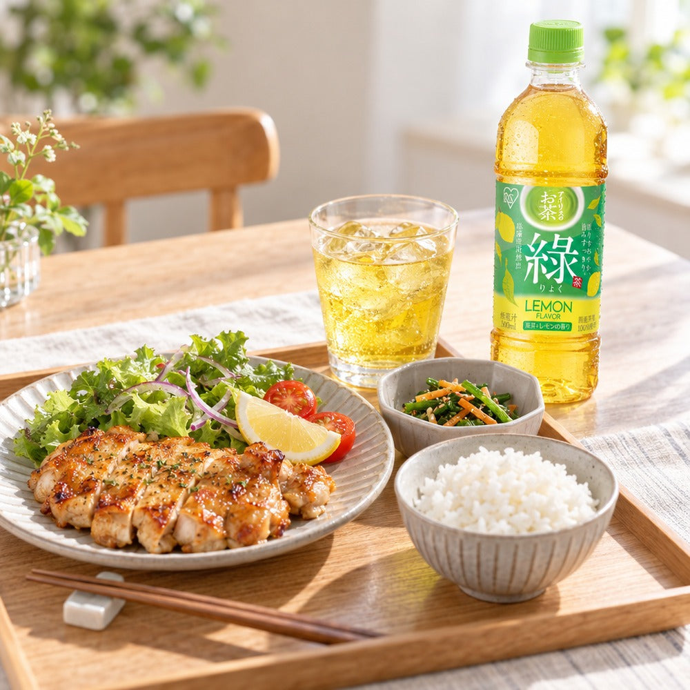 アイリスのお茶 緑 レモンフレーバー(24本)