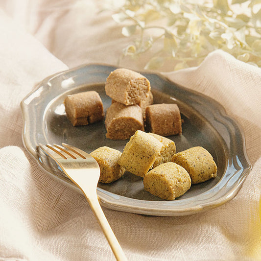 お茶と、暮らしと クッキー 2種食べ比べ(お茶っぱ・ほうじ茶)8袋