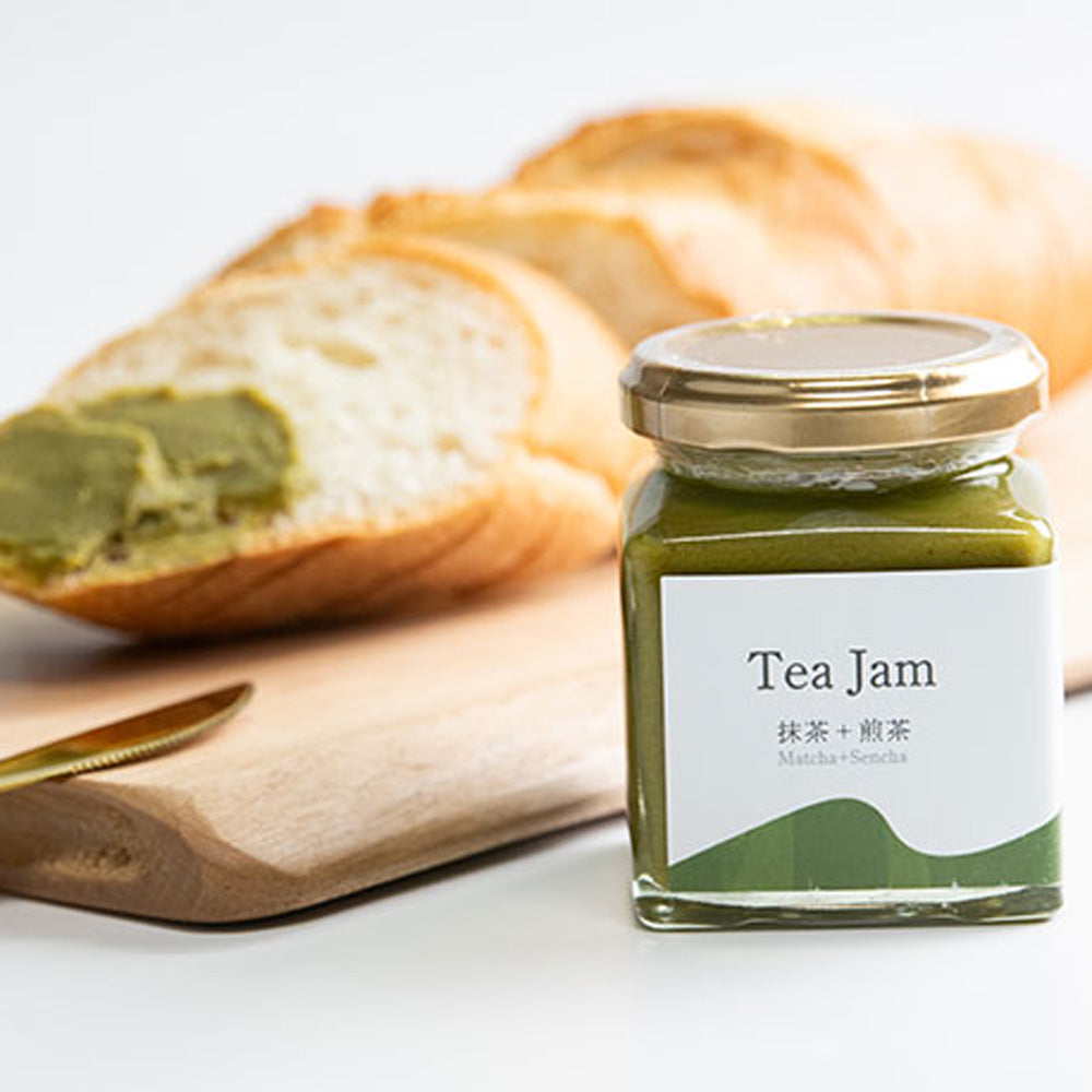 お茶と、暮らしと お茶尽くしセット  Teaミルクジャム130g(抹茶+煎茶)・ほうじ茶クッキー・緑茶ティーバッグ