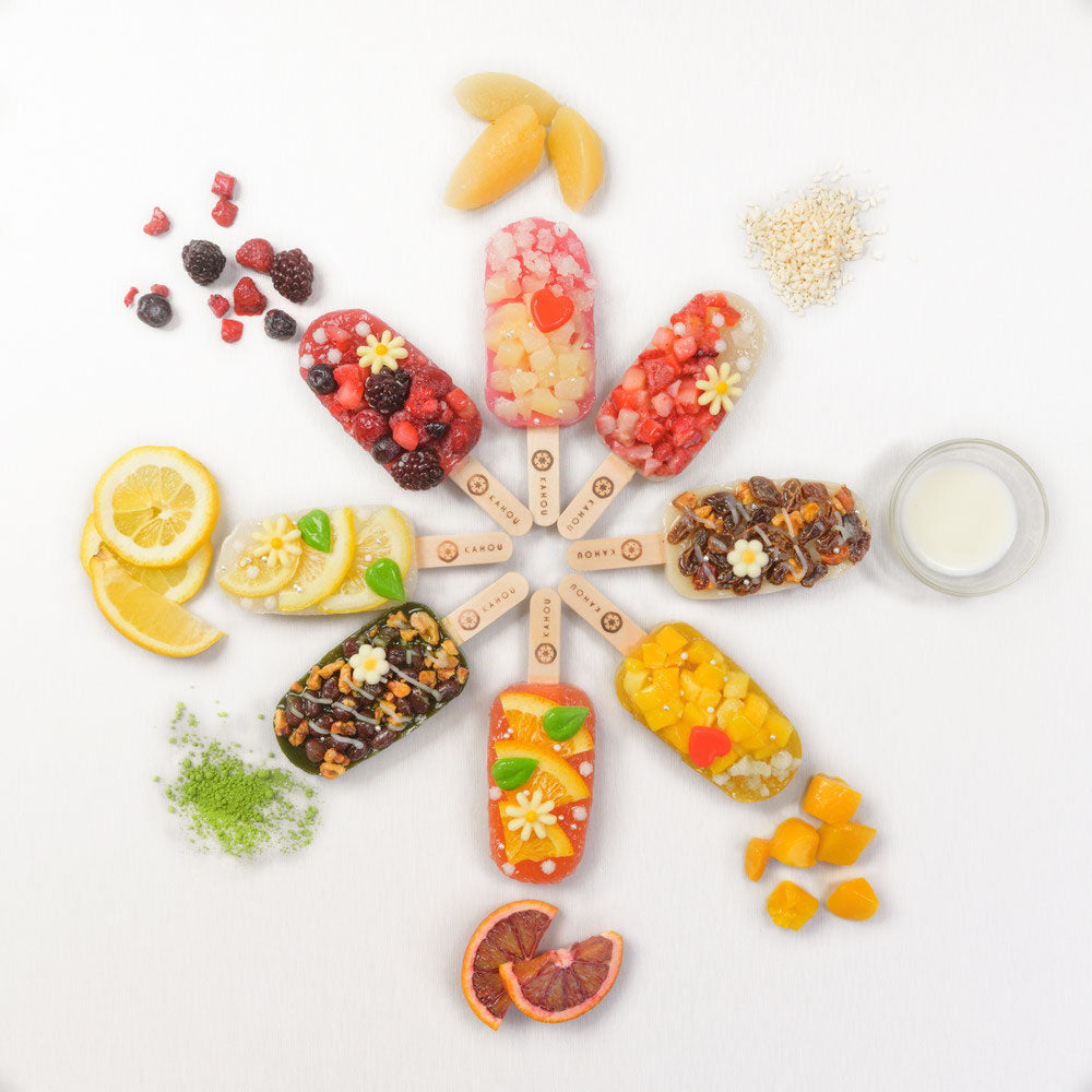 京都 果朋KAHOU 果氷-kaori- 全8種食べ比べ – AOYAMA GIFT SALON