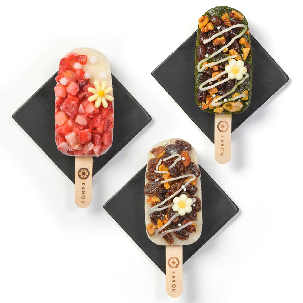 京都 果朋KAHOU 果氷-kaori- 3種食べ比べ（甘酒・カルーア抹茶