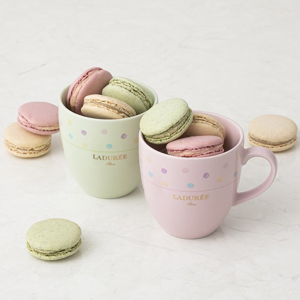 LADUREE(ラデュレ)マグカップ マカロン・ローズ