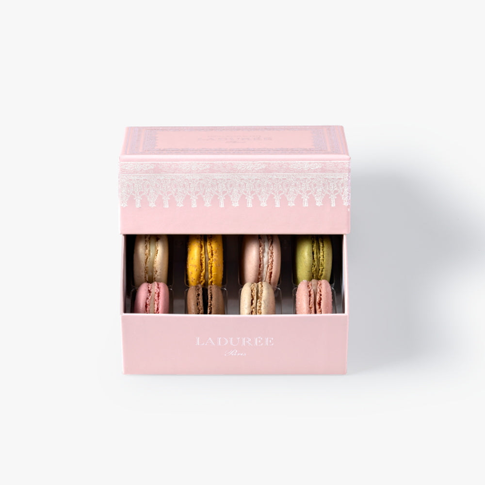 LADUREE(ラデュレ)ナポレオンⅢローズ マカロン 8個入