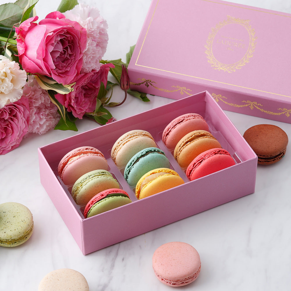 LADUREE(ラデュレ)アンタンポレル・パルム マカロン9個入り
