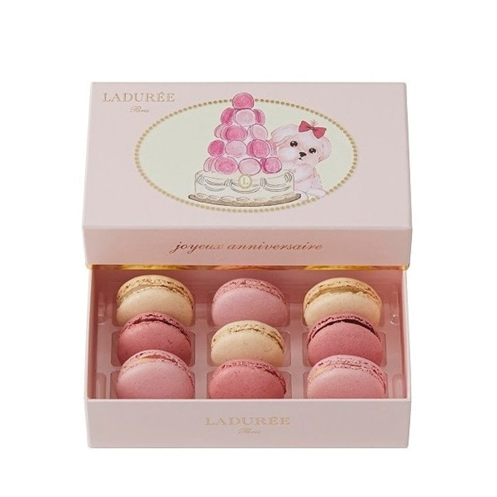 LADUREE(ラデュレ)HappyBirthday from Sand マカロン9個入り