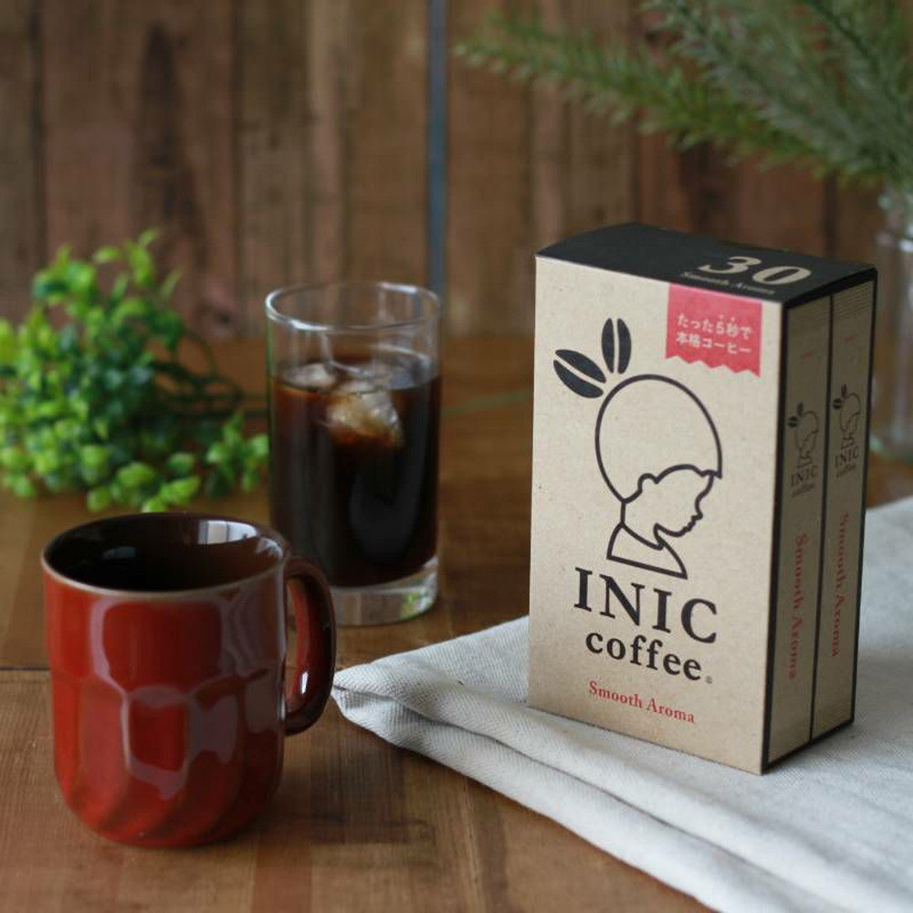 INIC coffee ドリップドコーヒーパウダー スムースアロマ 30P
