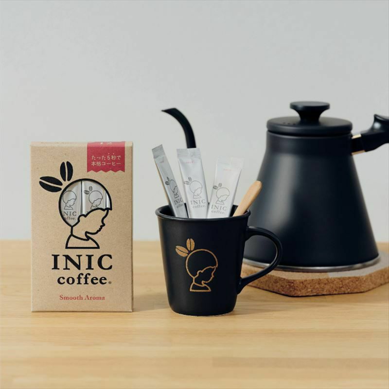 INIC coffee ドリップドコーヒーパウダー 人気2種飲み比べ(スムースアロマ・モーニングアロマ)