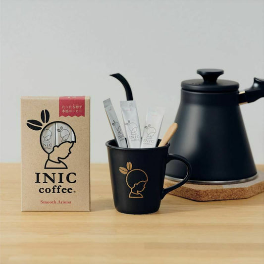 INIC coffee ドリップドコーヒーパウダー 人気2種飲み比べ(スムースアロマ・モーニングアロマ)