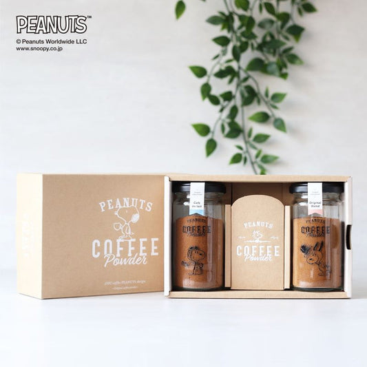 PEANUTS coffee スヌーピーcoffee ボトルギフト 2種(オリジナルブレンド・カフェオレ)