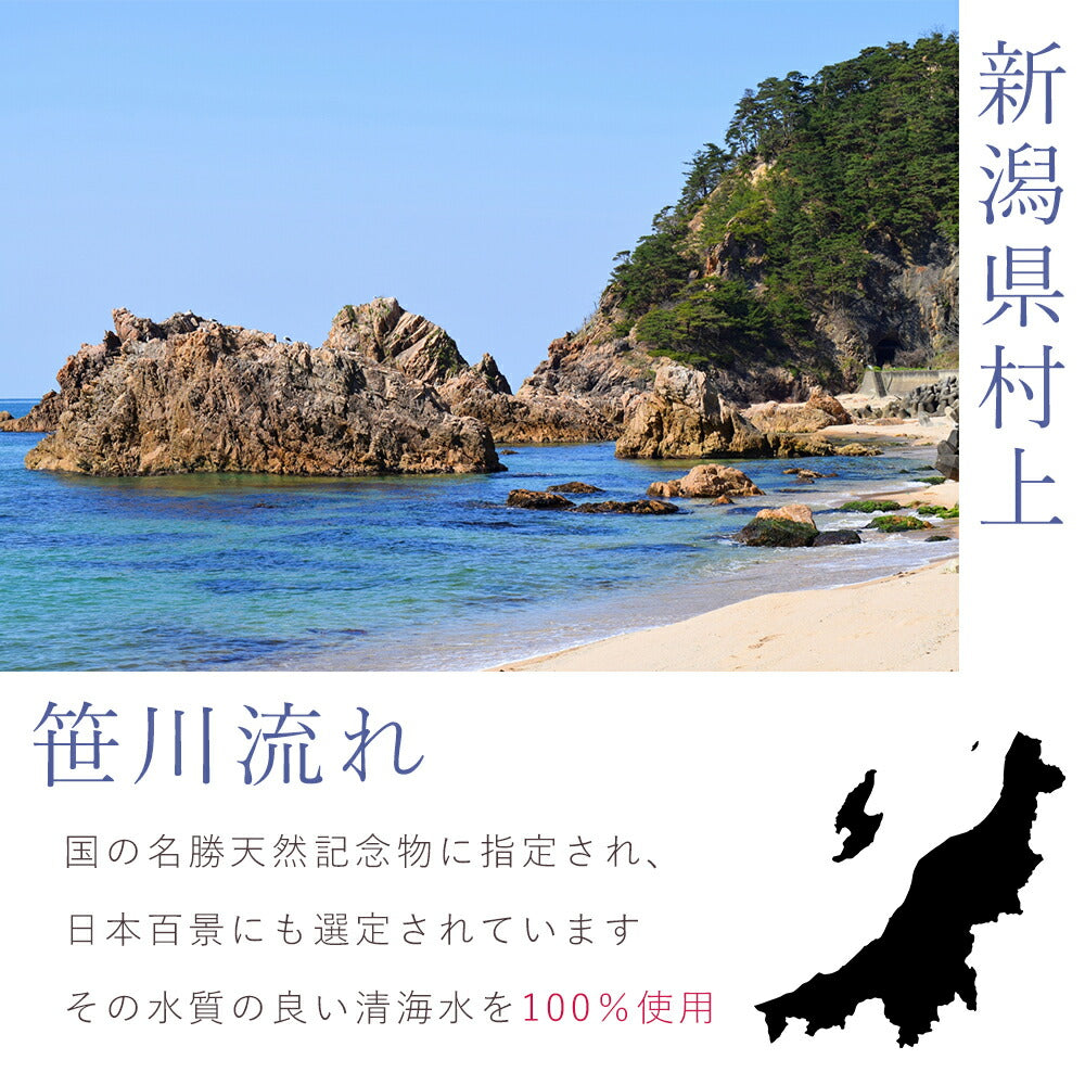 五つ星マイスター厳選・新潟こしひかり・天然塩味わいギフトセット(12合・天然塩セット)