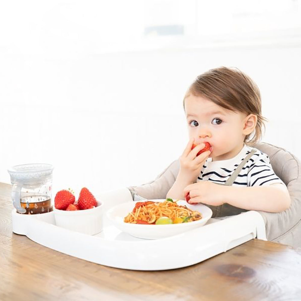 Inglesina(イングリッシーナ)ファスト ベビーテーブルチェア(トレー付)シングルグレー