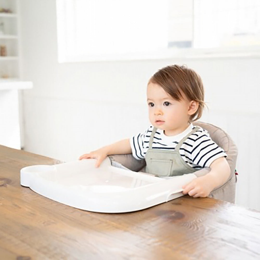 Inglesina(イングリッシーナ)ファスト ベビーテーブルチェア(トレー付)シングルグレー