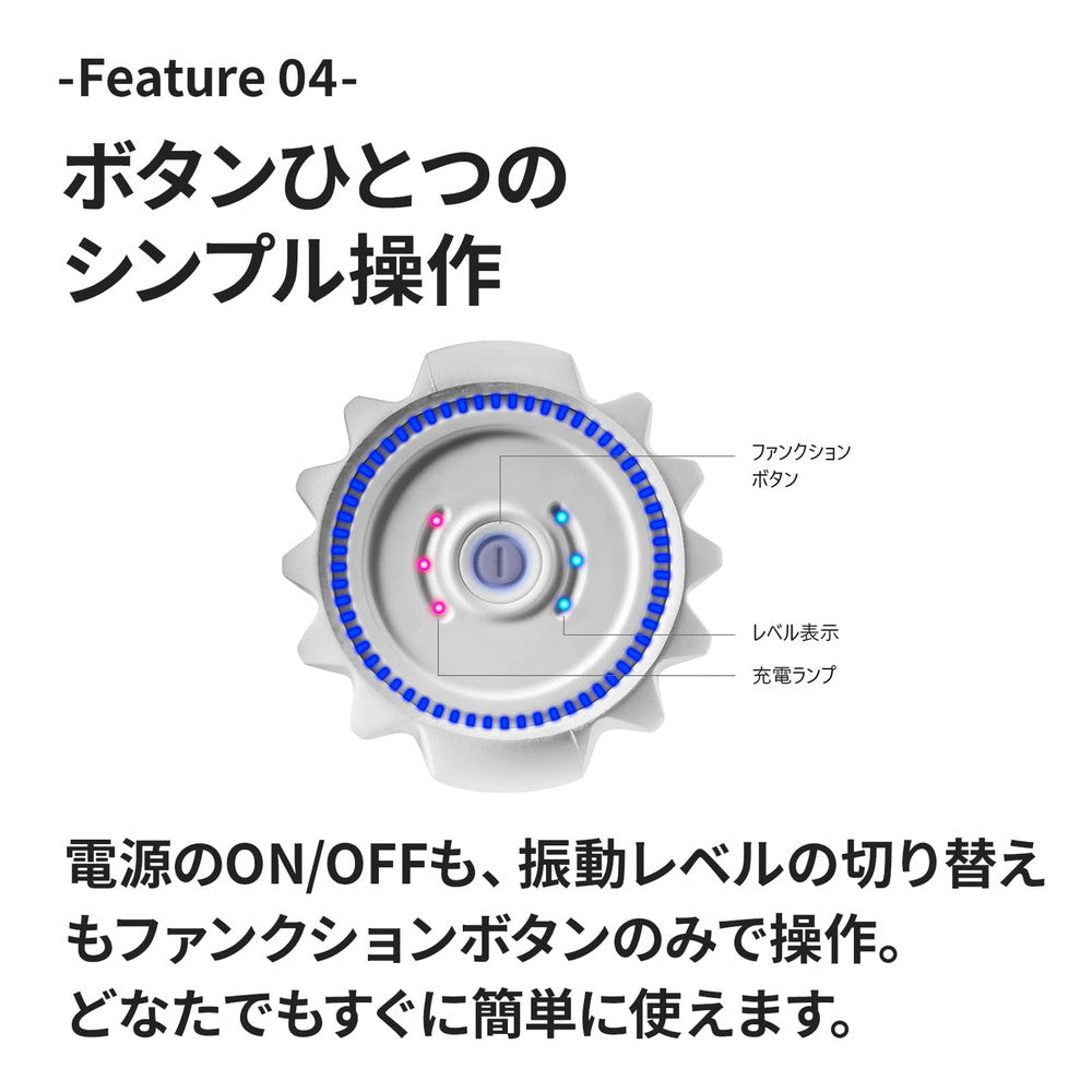 ドクターエア 3Dマッサージロール (ピンク)