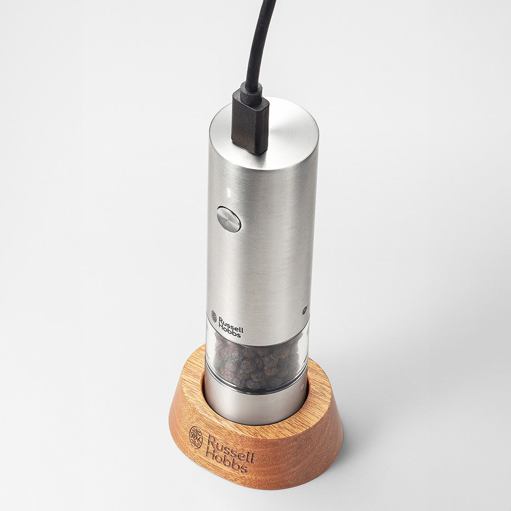 Russell Hobbs(ラッセルホブス) 充電式ミル ソルト&ペッパー ミニ シルバー