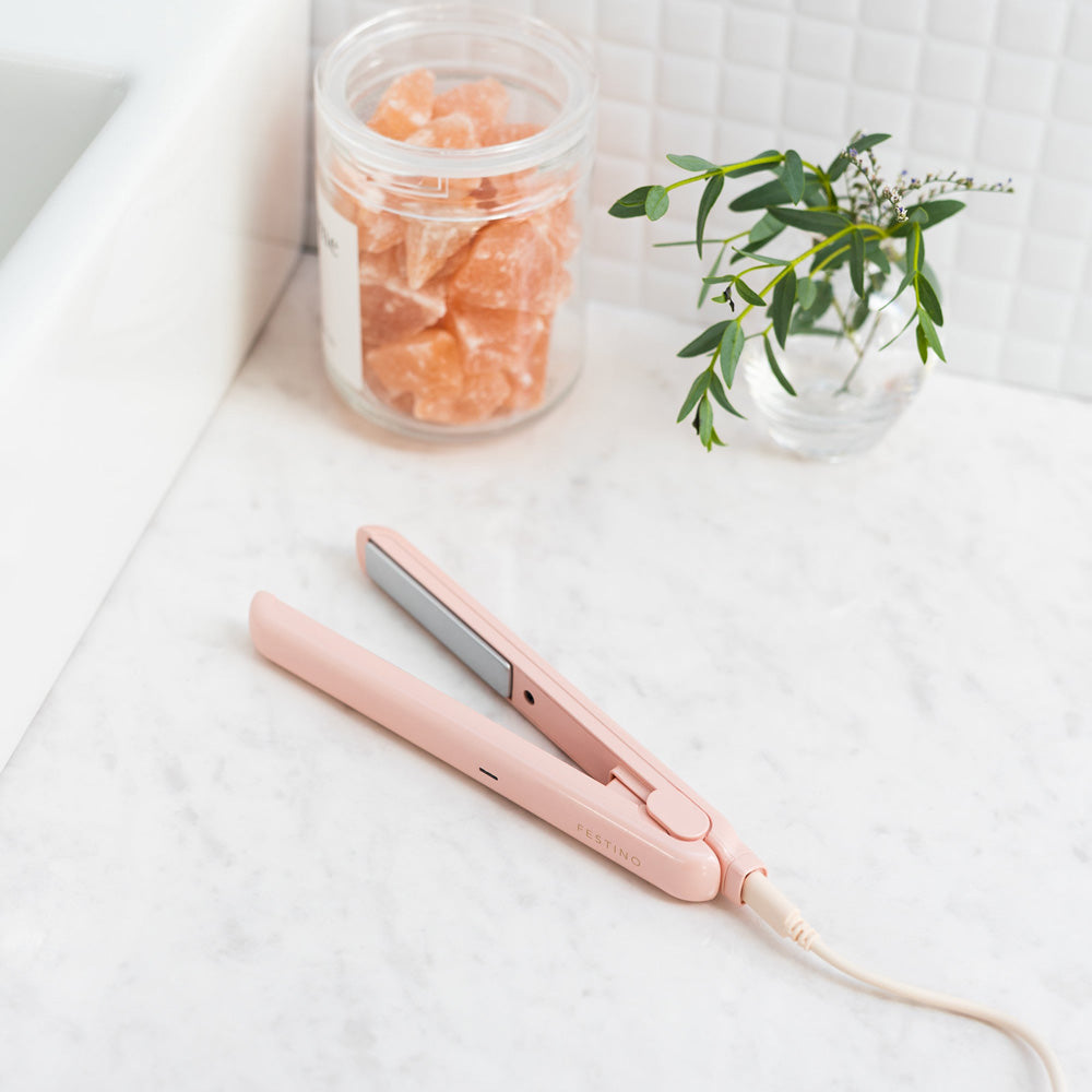 FESTINO(フェスティノ)USB スタイリング ヘアアイロン ホワイト