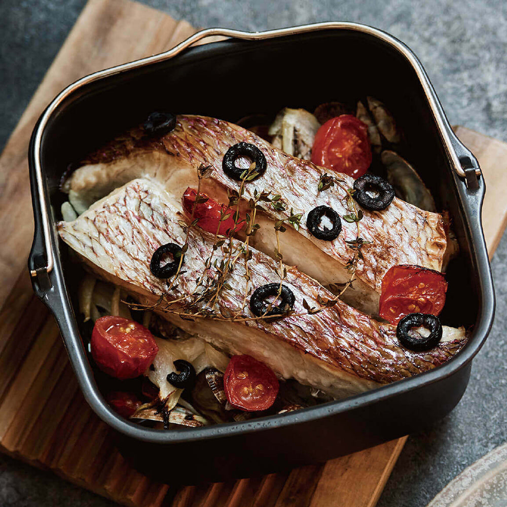 recolte(レコルト)ハイスチームエアーオーブン ナチュラルブラック