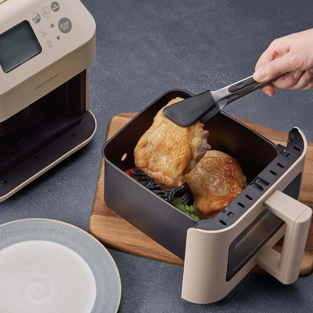 recolte(レコルト)ハイスチームエアーオーブン ナチュラルブラック