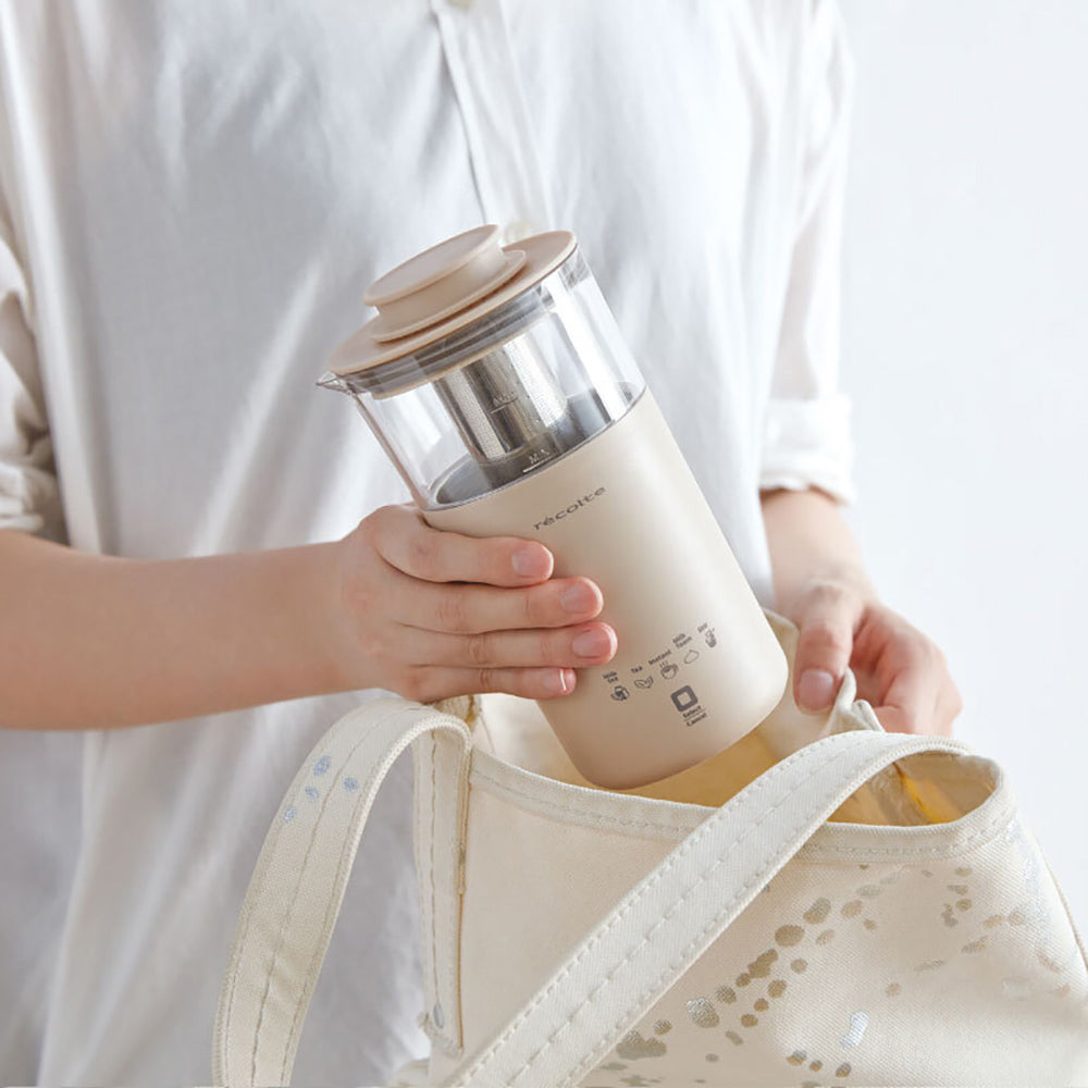 recolte(レコルト)ミルクティーメーカー クリームホワイト