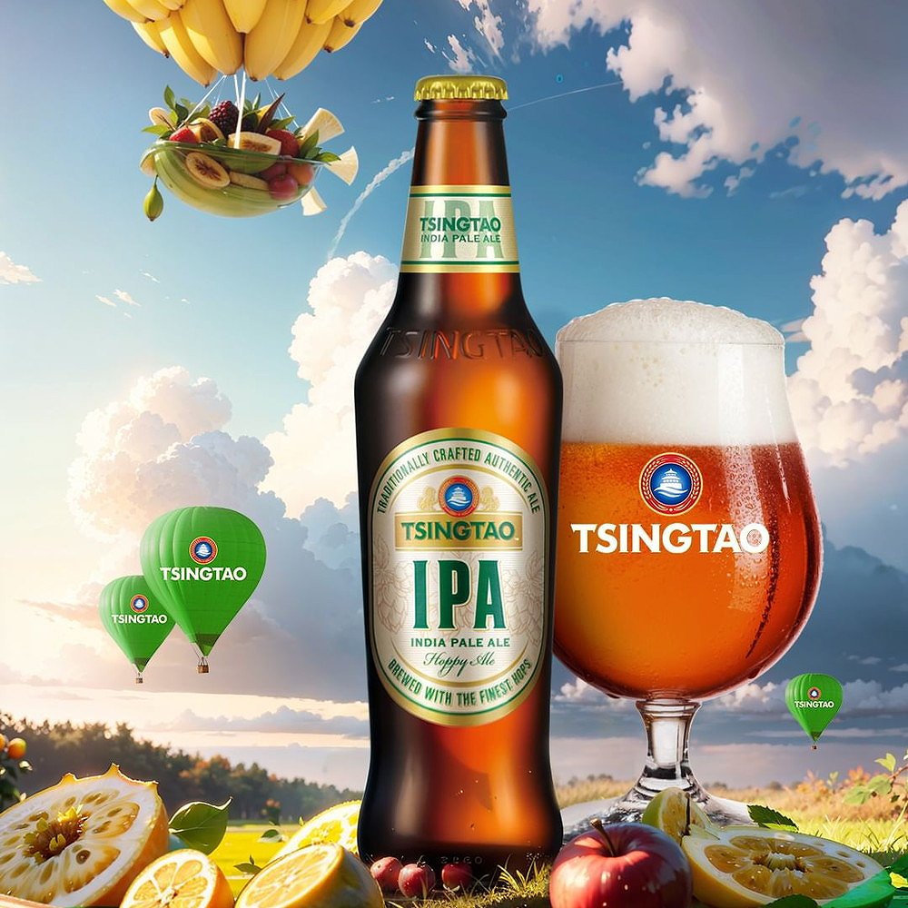 青島ビールIPA(中国)瓶330ml【24本(1ケース)】