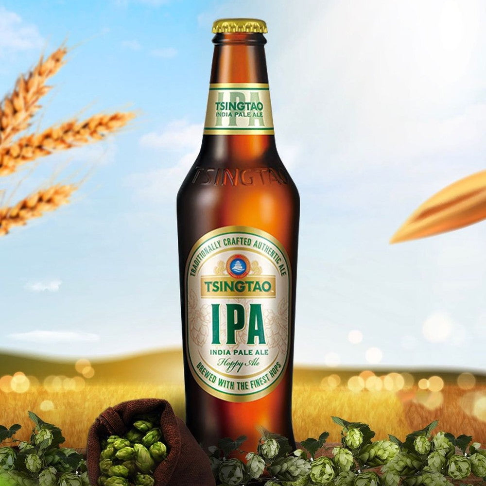 青島ビールIPA(中国)瓶330ml【24本(1ケース)】