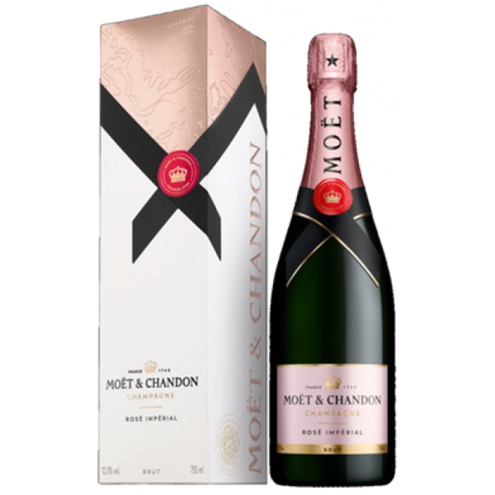 シャンパン Moet&Chandon(モエ・エ・シャンドン)ロゼ アンぺリアル 750ml箱付き 2本
