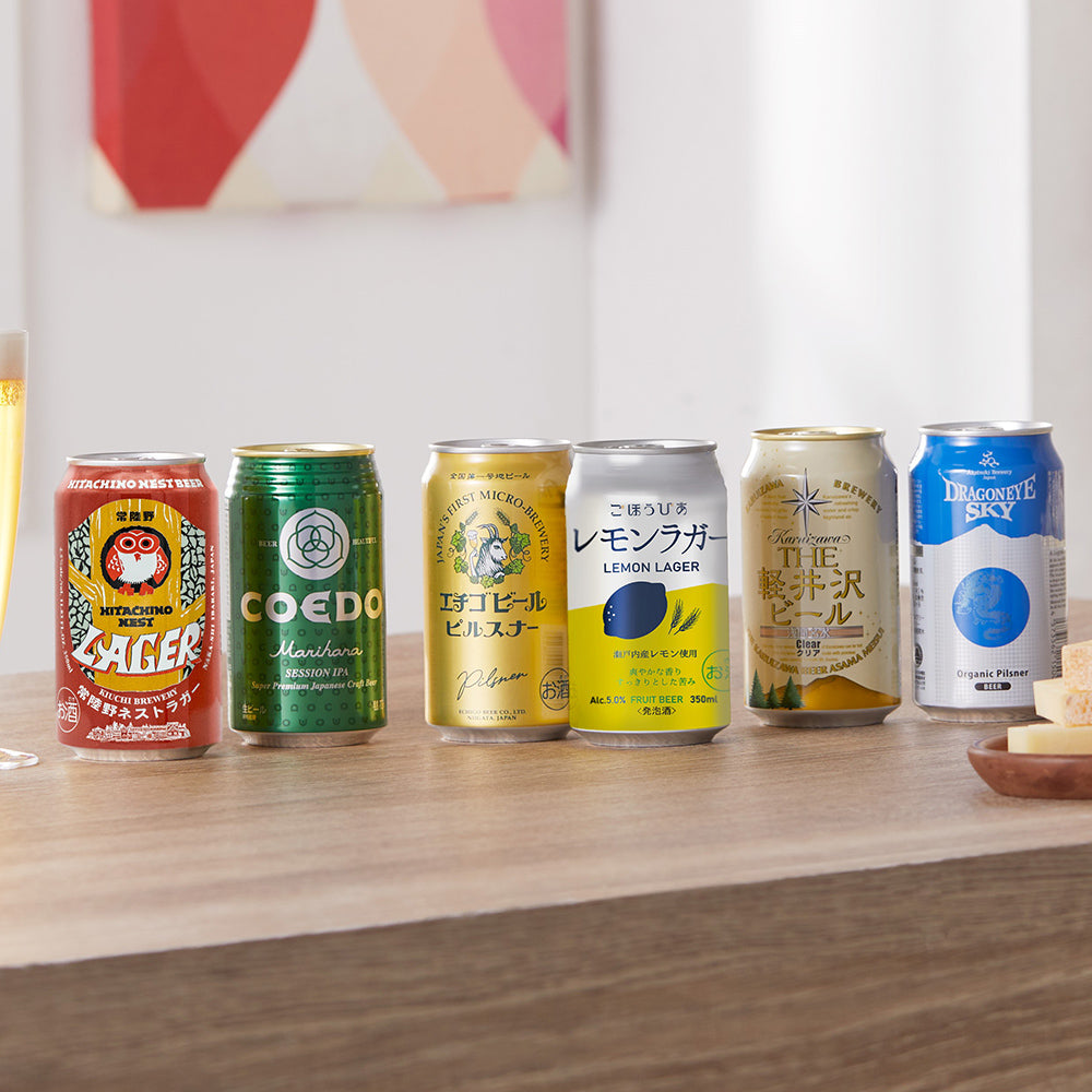 国産クラフトビール 6産地 飲み比べ 6本 – AOYAMA GIFT SALON