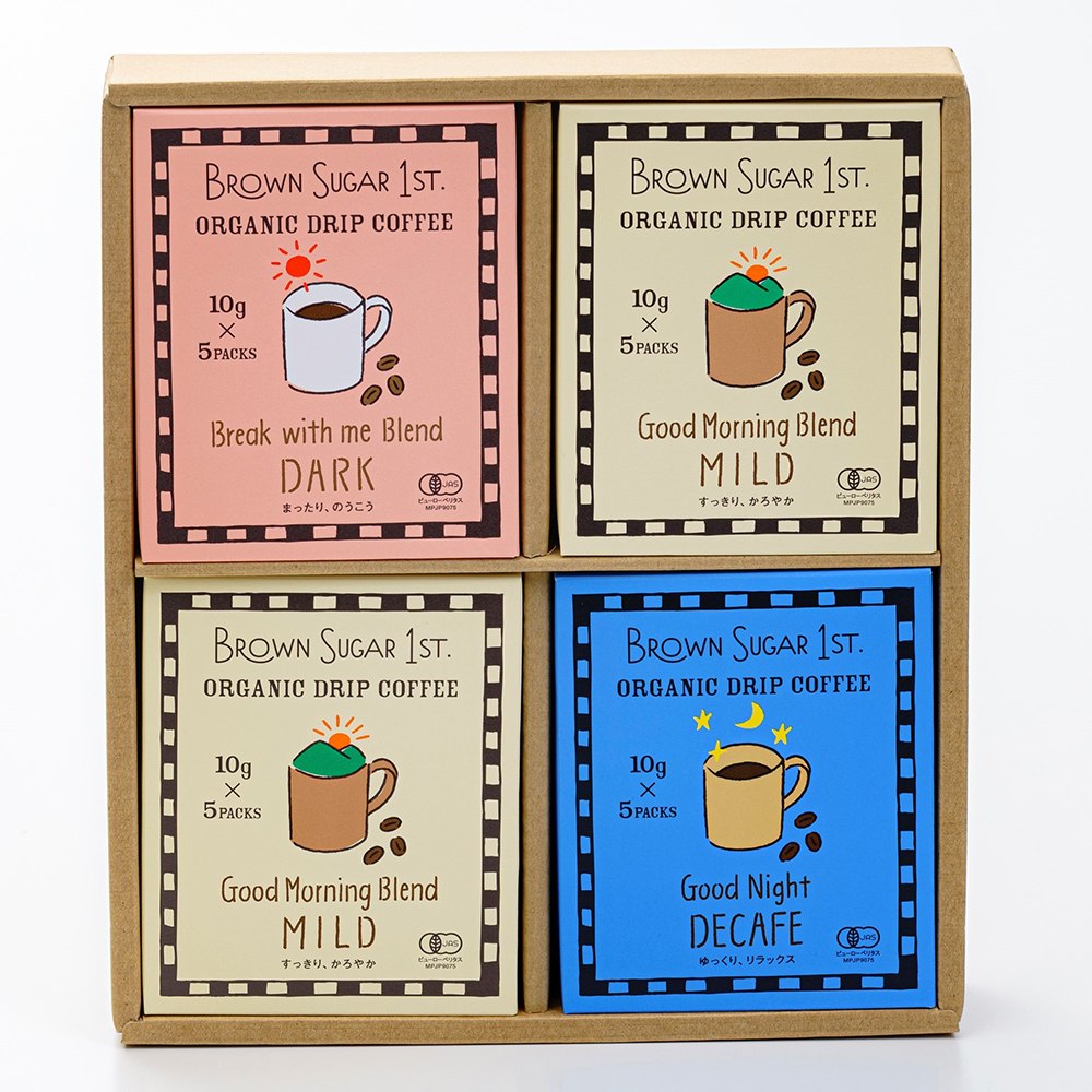 オーガニックドリップコーヒー4箱